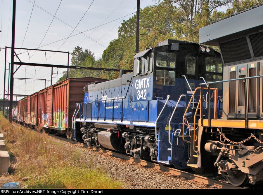 GMTX 342 on CSX M404